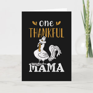 Ein dankenswerter Mama Turkey Erntedank Nana Grand Karte