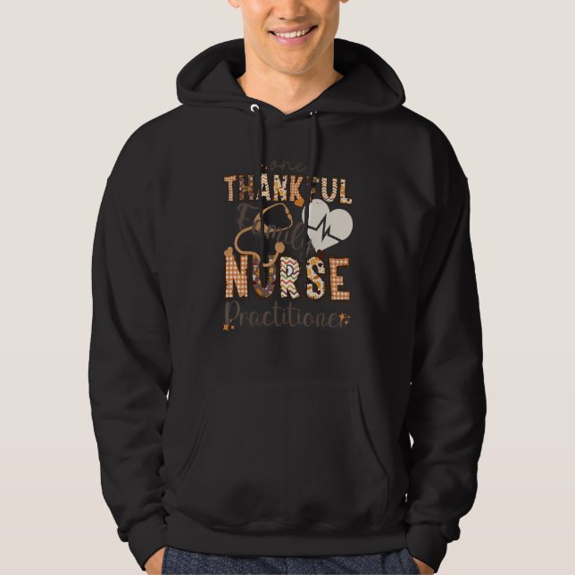 Ein dankenswerter NP-Krankenschwester Herbstfall-K Hoodie (Vorderseite)