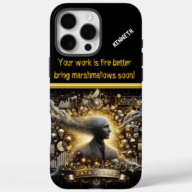 Ein Datenwissenschaftler verwandelt Analytik in Er Case-Mate iPhone Hülle (Rückseite)