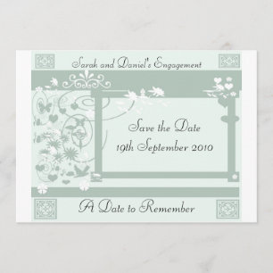 Ein Datum zum sich zu erinnern Save The Date