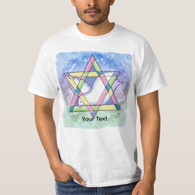 Ein Davidstern T-Shirt (Vorderseite)