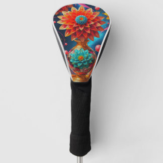 Ein dekoriertes Golfschlägercover Golf Headcover