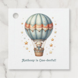 Ein Derful Hot Air Ballon Geschenkanhänger