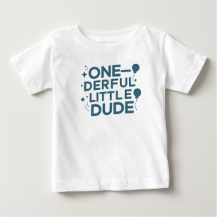 Ein derful Little Typ Blue Erster Geburtstag Shirt