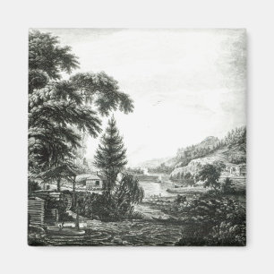 Ein Design, das den Anfang und Magnet