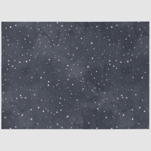 Ein Design der Silver Star Night Series 2 Seidenpapier (Vorderseite)