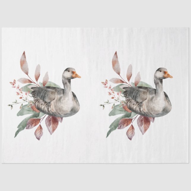 Ein Design für Herbst und Blumen 49 Seidenpapier (Vorderseite)