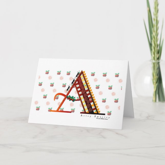 Ein Design von Debbie Jensen Feiertagskarte (Vorderseite)