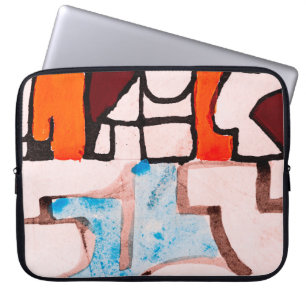 Ein Detail aus einer kalligrafischen Malerei mit C Laptopschutzhülle