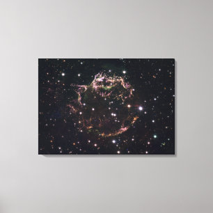 Ein detaillierter Blick auf die geschlagenen Überr Leinwanddruck