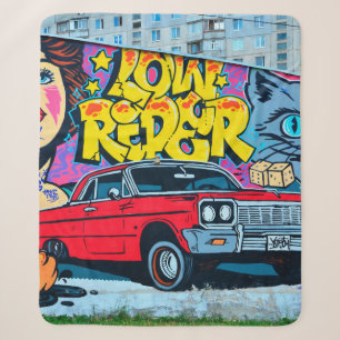 Ein detailliertes Bild einer Graffiti-Zeichnung. K Sherpadecke