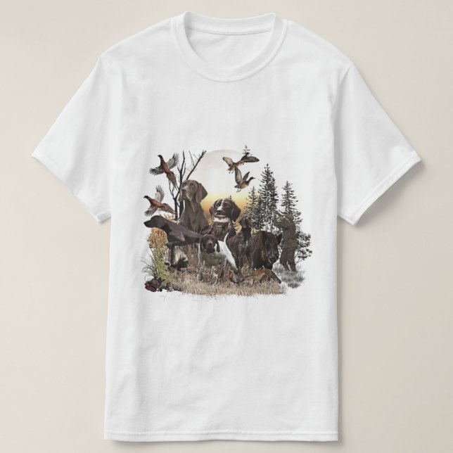 Ein deutscher Kurzzeiger T-Shirt (Design vorne)