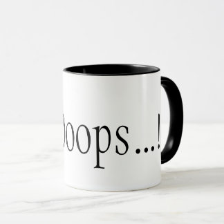 Ein DevOops…! Kaffee-Tasse für furchtlose Kodierer Tasse