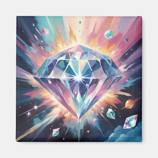 Ein Diamant im All Magnet (Vorne)