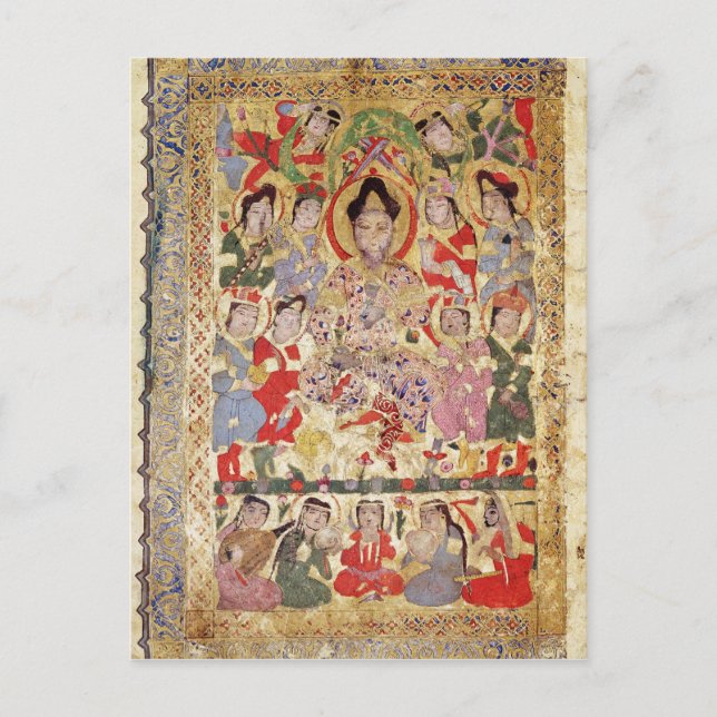 Ein Dichter, Musiker und Sänger Postkarte (Vorderseite)