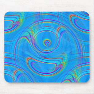 Ein digitales Abstrakte ist verloren Mousepad