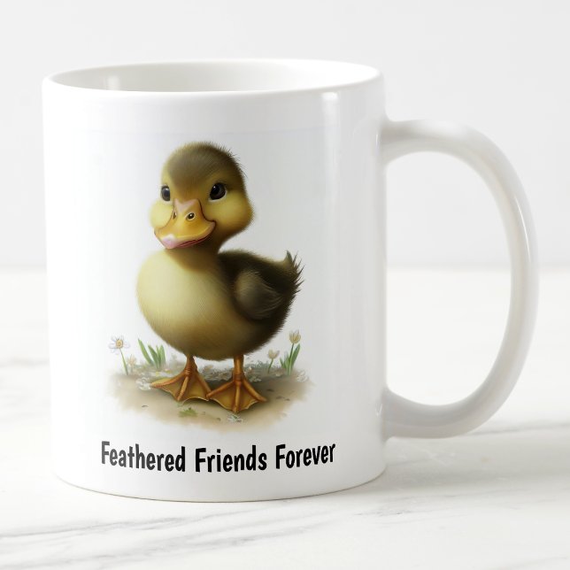 Ein digitales Bild einer Niedlichen Ente Kaffeetasse (Von Creator hochgeladen)