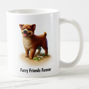 Ein digitales Bild eines Niedlichen australischen  Kaffeetasse