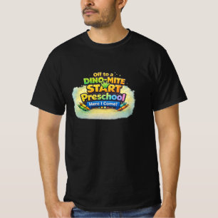 Ein Dino-Mitzer Anfang – Ich komme in den Kinderga T-Shirt