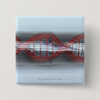 Ein DNS-Strang in einer Kapsel Button