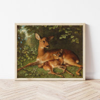 Ein Doe mit Fawn | Carl Schweninger, Jr.