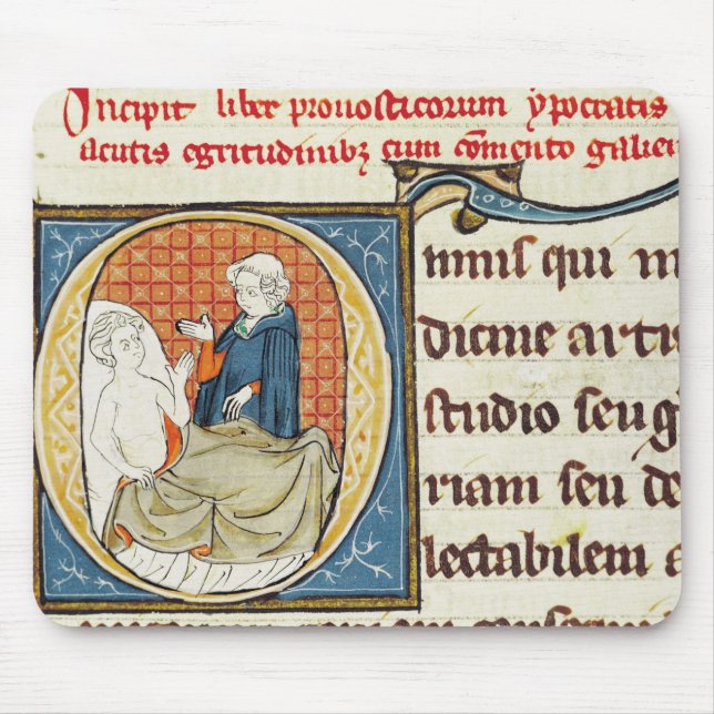 Ein Doktor Diagnosing ein Patient Mousepad (Vorne)