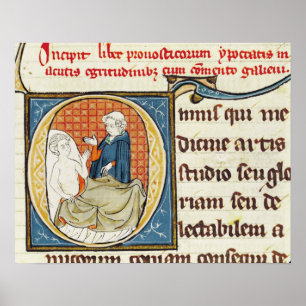 Ein Doktor Diagnosing ein Patient Poster