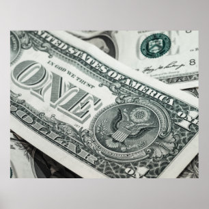 Ein Dollar-Wechselgeld-Macro Nah Poster