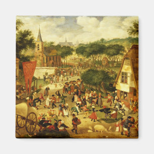 Ein Dorf angemessen Magnet