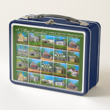 Ein Dorf erinnert an Plymouth Meeting Lunchbox
