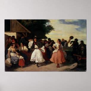 Ein Dorfhochzeitfest Poster