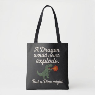 Ein Drache würde niemals explodieren, aber ein Din