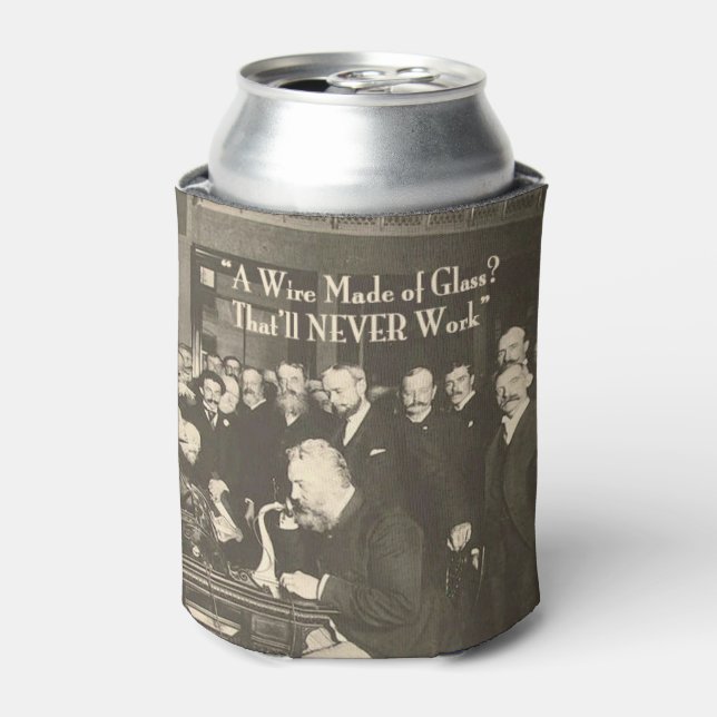 Ein Draht aus Glas, Humor Tech Dosenkühler (Kanne Vorderseite)