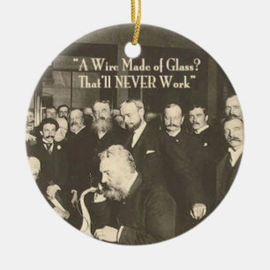 Ein Draht aus Glas, Humor Tech Keramikornament