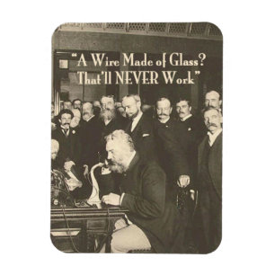 Ein Draht aus Glas, Humor Tech Magnet