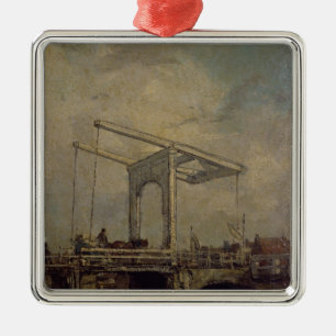 Ein Drawbridge in einer niederländischen Stadt, Silbernes Ornament