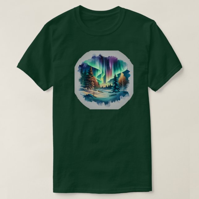 Ein Dreamy Watercolor Tee (Design vorne)