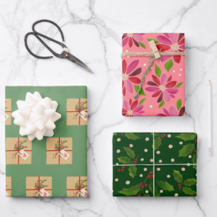 Ein Drei-Tage-Geschenkpackung Geschenkpapier Set