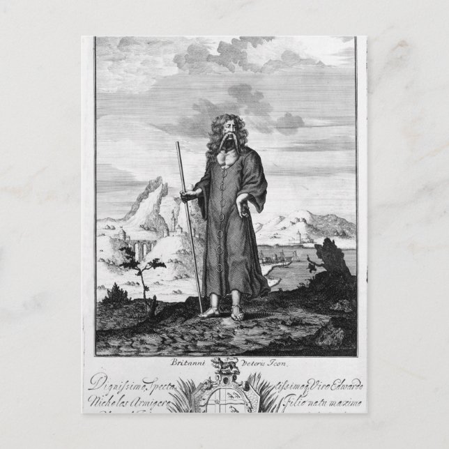 Ein Druid Postkarte (Vorderseite)