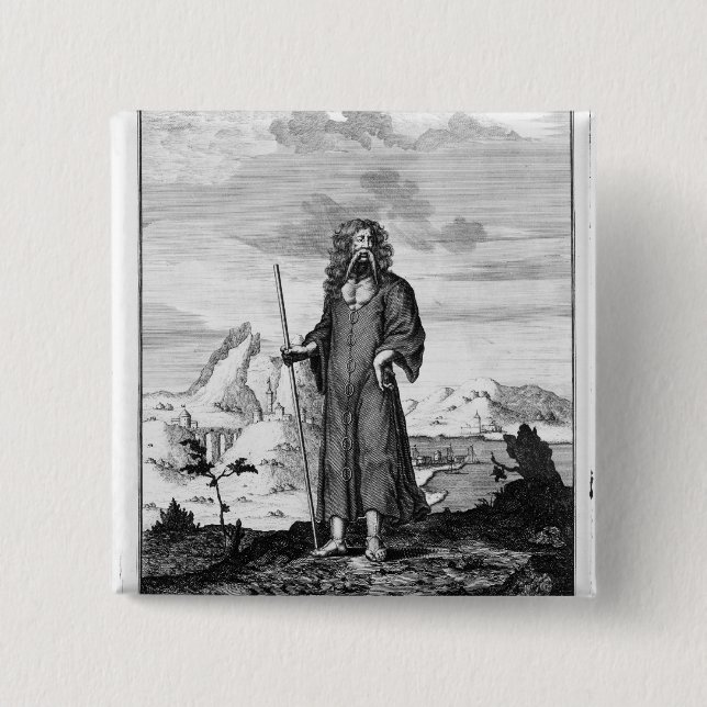 Ein Druide Button (Vorderseite)