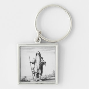 Ein Druide Schlüsselanhänger
