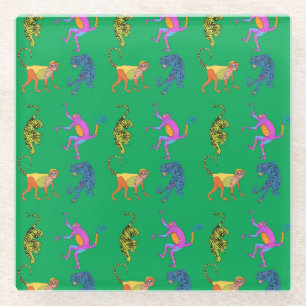 ein Dschungel-Untersetzer Glasuntersetzer