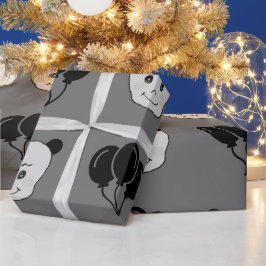 Ein Dudu-Lächelgesicht Geschenkpapier