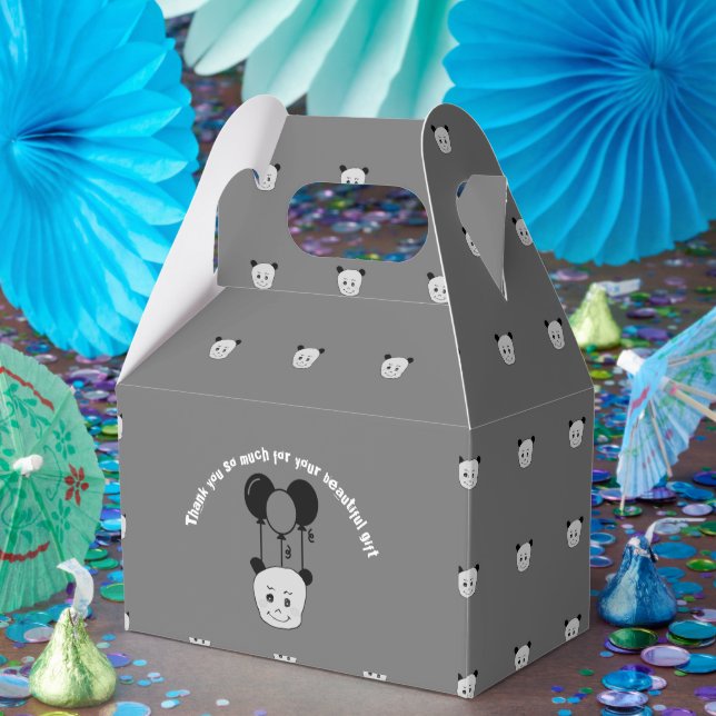 Ein Dudu-Lächelgesicht  Geschenkschachtel (Party)