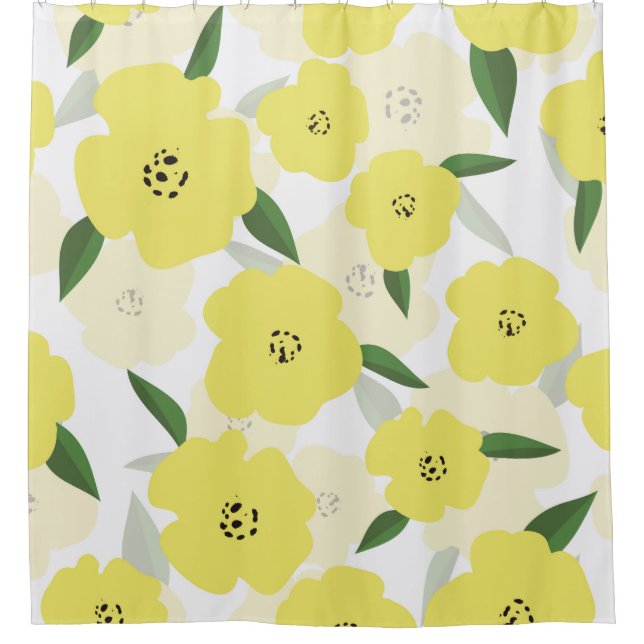 Ein dunkelschwarzer, dekorativer Lederhintergrund  Duschvorhang (Vorderseite)