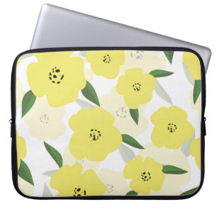 Ein dunkelschwarzer, dekorativer Lederhintergrund Laptopschutzhülle