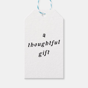 Ein durchdachtes Geschenk Quirky Pun Gift Friends Geschenkanhänger