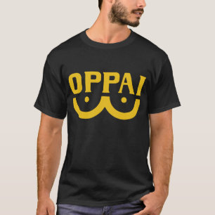 Ein Durchschlags-Mann Oppai Hülse Raglan einer T-Shirt