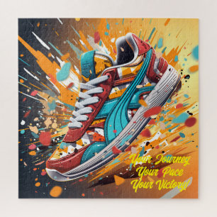 Ein dynamischer Running Shoe entfesselt Puzzle