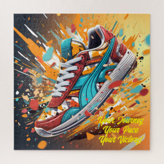 Ein dynamischer Running Shoe entfesselt Puzzle
